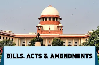 Bills, Acts & Amendments